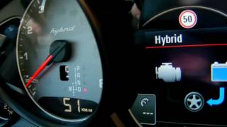 Porsche Panamera Hybrid  Start up Sound FULL HD [upl. by Asli]