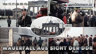 Mauerfall aus Sicht der DDR  Von 1111 bis 22121989 [upl. by Spain]