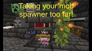 When you go too far with your mob spawner  Hex SMP [upl. by Ardnasac]