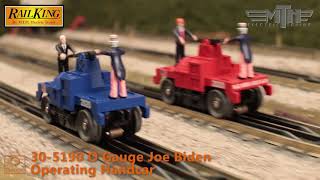 MTH 2020 Election Democrat And Republican Handcar Spotlight [upl. by Gorman]