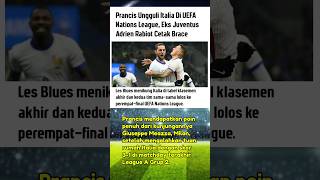 Prancis Menikung Italia di Tabel Klasmen Akhir  football sepakbola timnasprancis [upl. by Allehcram935]