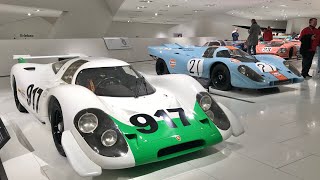 Porsche 917 and 917 KH  Walkaround Review Porsche Museum [upl. by Michelina]