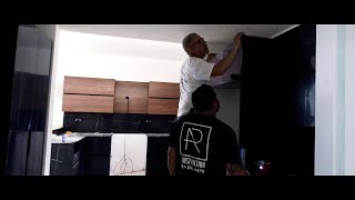 Instalando 2 Gabinetes de Cocina en UNA Semana Vlog5 gabinetes cnc edgebandingmachine [upl. by Ilecara758]