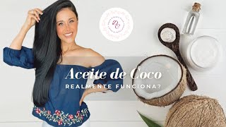 Aceite De Coco Para El Cabello 👀conoce la verdad [upl. by Lepp534]