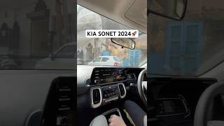 Features with Performance🥳 in Kia Sonet 2024🔥 viralshort car kia korea sunroof luxury car [upl. by Tnerb]