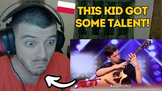 Reaction to Marcin Patrzalek Polish Guitarist MURDERS His Guitar WOW [upl. by Quincy987]