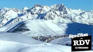 Alpe dHuez  RENDEZVOUS LE 05 DECEMBRE 2015 [upl. by Rubbico687]