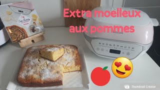 Gâteaux EXTRA moelleux aux pommes avec le cake factory infinity [upl. by Duwe]