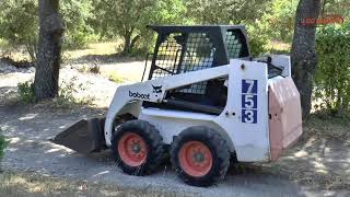 Fonctionnement Bobcat 753 par LocNawak [upl. by Tildie]