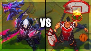 Divine GodKing Darius Skin Spotlight Comparison [upl. by Tema86]