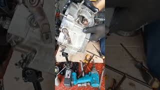 Yamaha DT125 Restoration Part2 Engine Assembly [upl. by Camala]