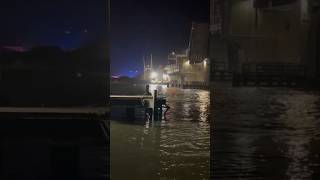 A Commercial Fishing Ship Hit the Middle Thorofare Bridge in Lower Township wildwood CrestCape May [upl. by Ettenwahs]