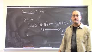 The correspondence theorem in group theory [upl. by Imuyam296]