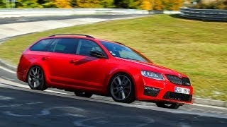 Skoda Octavia Combi RS TDI 2013  Nordschleife BTG lap in traffic [upl. by Thorsten204]