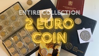 MY ENTIRE 2 EURO COMMEMORATIVE COIN COLLECTION 13 [upl. by Itsyrk]