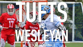 Tufts Lacrosse vs Wesleyan NESCAC Semifinals  2022 [upl. by Soisinoid939]