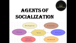 Agents or Agencies of Socialization in urdu Hindi  Sociology Lectures [upl. by Echo]