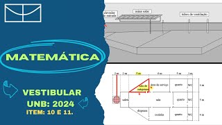 Vestibular UnB 2024 Itens 10 e 11 [upl. by Einnal263]