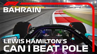 CAN I BEAT HAMILTON BAHRAIN POLE LAP F1 2020 Bahrain GP [upl. by Nnairb]