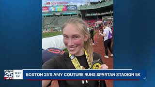 Victoria Stearns runs half marathon  Amy Cotoure runs Spartan [upl. by Carlyn543]