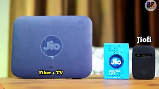 Jio Fiber Vs Jiofi [upl. by Tuorah]