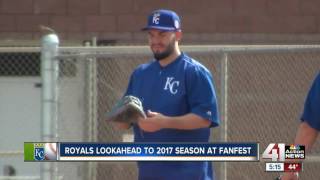 Royals look ahead to 2017 season at FanFest [upl. by Danete346]