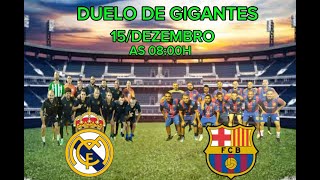 DUELO DE GIGANTES  BARCELONA X REAL MADRID  FLORIANO PI 2024 [upl. by Etnud]