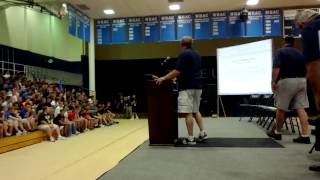 Boys learn the official Hoosier Boys State song [upl. by Levin]