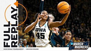 Iowa vs West Virginia  2024 NCAA womens second round  FULL REPLAY [upl. by Bogey220]