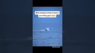 Gotta protect those spots 😳 fishing ocean protection boat fail viralposts [upl. by Filia]