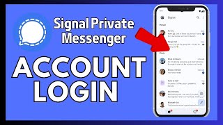 How to Sign In to Signal  Log In to Signal Messenger Account 2024 [upl. by Nnaeel]