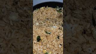 Street style egg rice in homeegg rice  fast food ఎగ్ రైస్ [upl. by Mariquilla455]