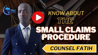 WHAT ARE SMALL CLAIMS PROCEDURES [upl. by Bink439]