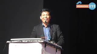 Full Speech Lezen Gyadi ANSU President Candidate 20242027 Coverage by Arunachal Eye news [upl. by Ecnerat]