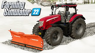 Odśnieżanie ❄️  Farming Simulator 22 [upl. by Cam540]