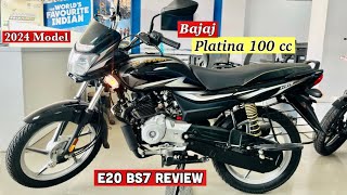 🔥Bajaj platina 100cc 2024 Model Details Review  Price Mileage Features  Platina 100 cc [upl. by Pedro460]