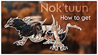 Creatures of Sonaria  how to get Nok’tuun  easiest way [upl. by Bowers499]