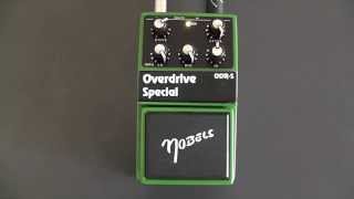 Nobels ODRS Overdrive Special  Vintage Guitar Effect Pedal  Sound Demo [upl. by Rollo]