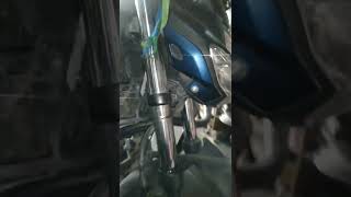 how to Change fork oil seal leakege problem Yamaha fz v3 [upl. by Sukramaj]