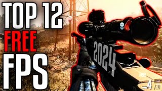 TOP 12 BEST FREE STEAM FPS GAMES LOW END PC [upl. by Sykleb]