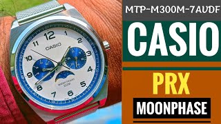 CASIO Moon Phase Watch indian version  MTPM300M7AVDF Enticer casio moonphase tissot prx [upl. by Lladnek]