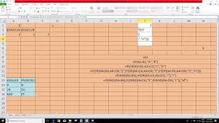 TUTORIEL EXCEL WORKBOOK FRANCAIS  LES EQUATIONS FORMULE AVEC quotSIquot quotOUquot quotETquot quotIF quotORquot quotANDquot [upl. by Esiled413]