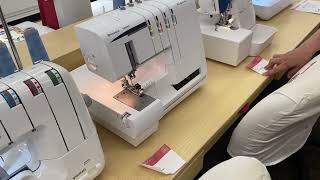 What is the difference between a serger vs cover stitch [upl. by Epul]