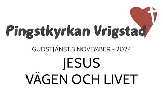 Gudstjänst Pingstkyrkan Vrigstad [upl. by Ajna737]