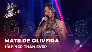 Matilde Oliveira  quotHappier than everquot  Gala  The Voice Portugal 2023 [upl. by Eduj159]