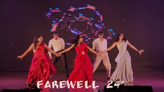 FAREWELL DANCE  TIP TIP  CHAMMAK CHALLO  SHIELA KI JAWANI  KALA CHASHMA  24KARATDANCE [upl. by Efioa93]