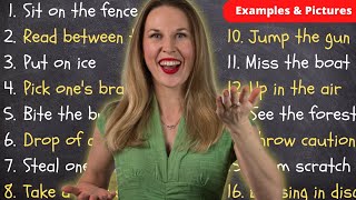 LEARN 150 COMMON IDIOMS To Sound Fluent In English [upl. by Aikram813]