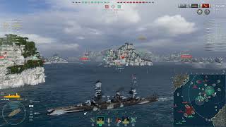 World of Warships  Fuso  Mid Tier  Having Some Fun At Least [upl. by Gilpin]