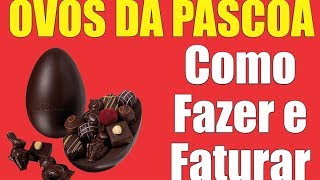 Fazer Ovo de Páscoa  Ganhe Dinheiro em Casa [upl. by Sugden516]