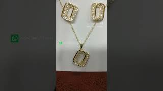 trending locket chain set WhatsApp 9492026812 [upl. by Ralf590]